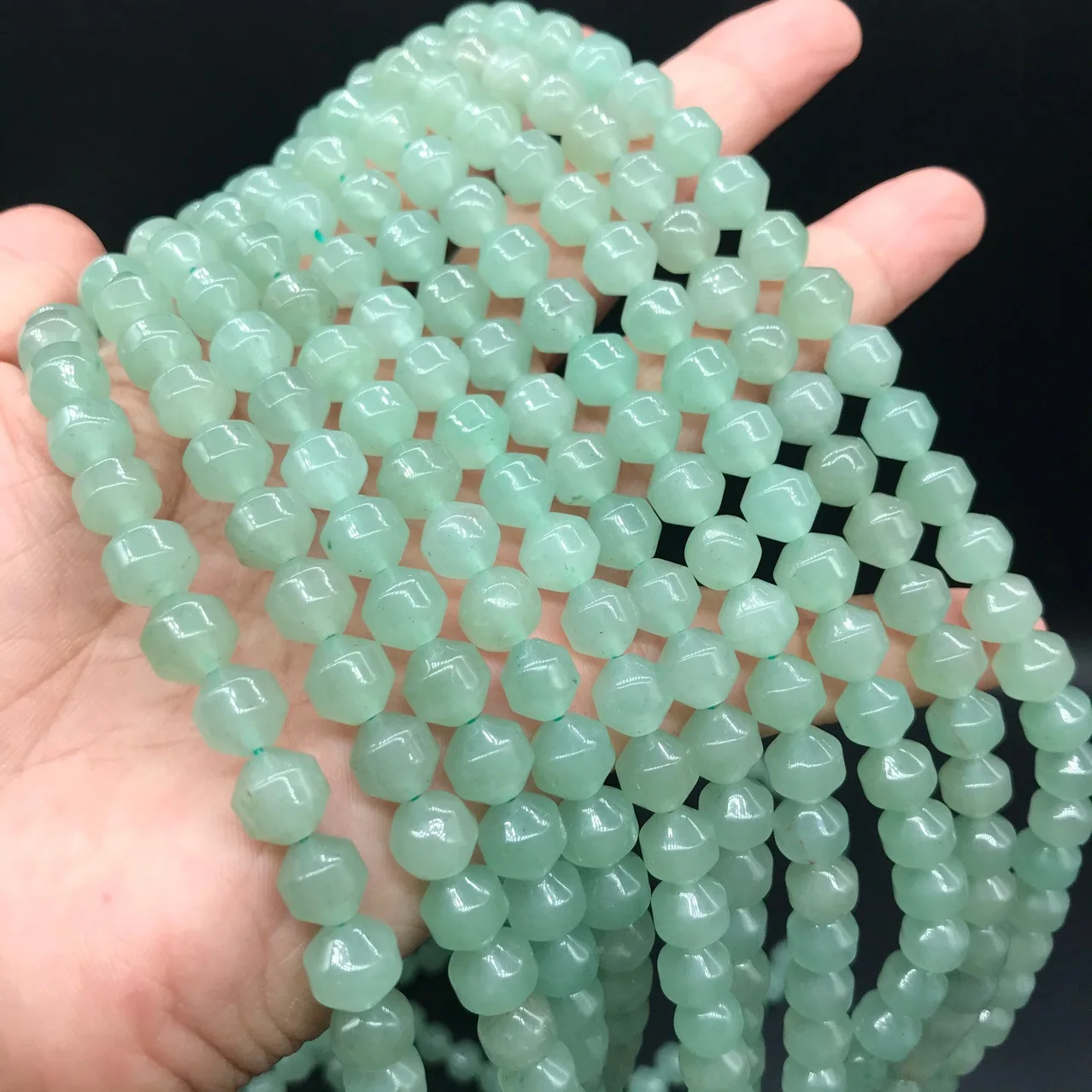 7.5*8mm Natural Aventurine Jade Faceted Round Beads For Jewelry Making Diy Bracelet Charms Necklace Green Jades Bead Accessories
7.5*8mm Natural Aventurine Jade Faceted Round Beads For Jewelry Making Diy Bracelet Charms Necklace Green Jades Bead Accessories