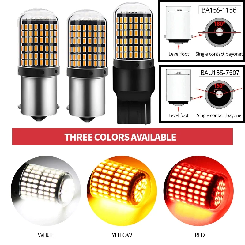 1X Super Bright BA15S P21W 1157 BAY15D P21/5W Canbus Car Led 12V Reversing Light Stop Brake Lamp Auto Turn Signal Bulb White Red
1X Super Bright BA15S P21W 1157 BAY15D P21/5W Canbus Car Led 12V Reversing Light Stop Brake Lamp Auto Turn Signal Bulb White Red