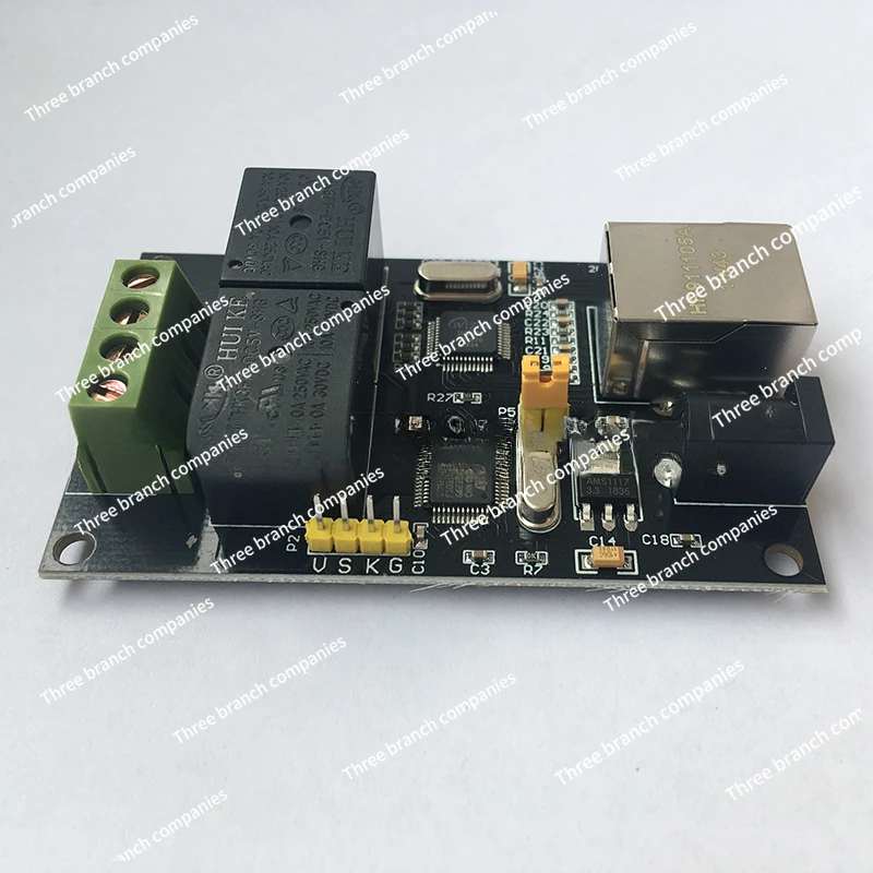 2-канальный сетевой релейный контроллер Ethernet TCP/IP дистанционное управление