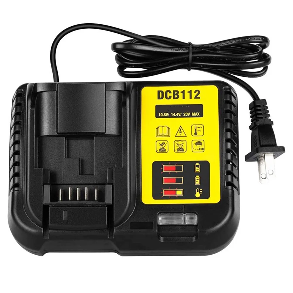Li-ion Battery Charger For De-walt 20V Max Li-Ion DCB207 DCB206 DCB205 DCB204 DCB203 DCB201 DCB200 DCB180 DCB181 Power Tool
Li-ion Battery Charger For De-walt 20V Max Li-Ion DCB207 DCB206 DCB205 DCB204 DCB203 DCB201 DCB200 DCB180 DCB181 Power Tool