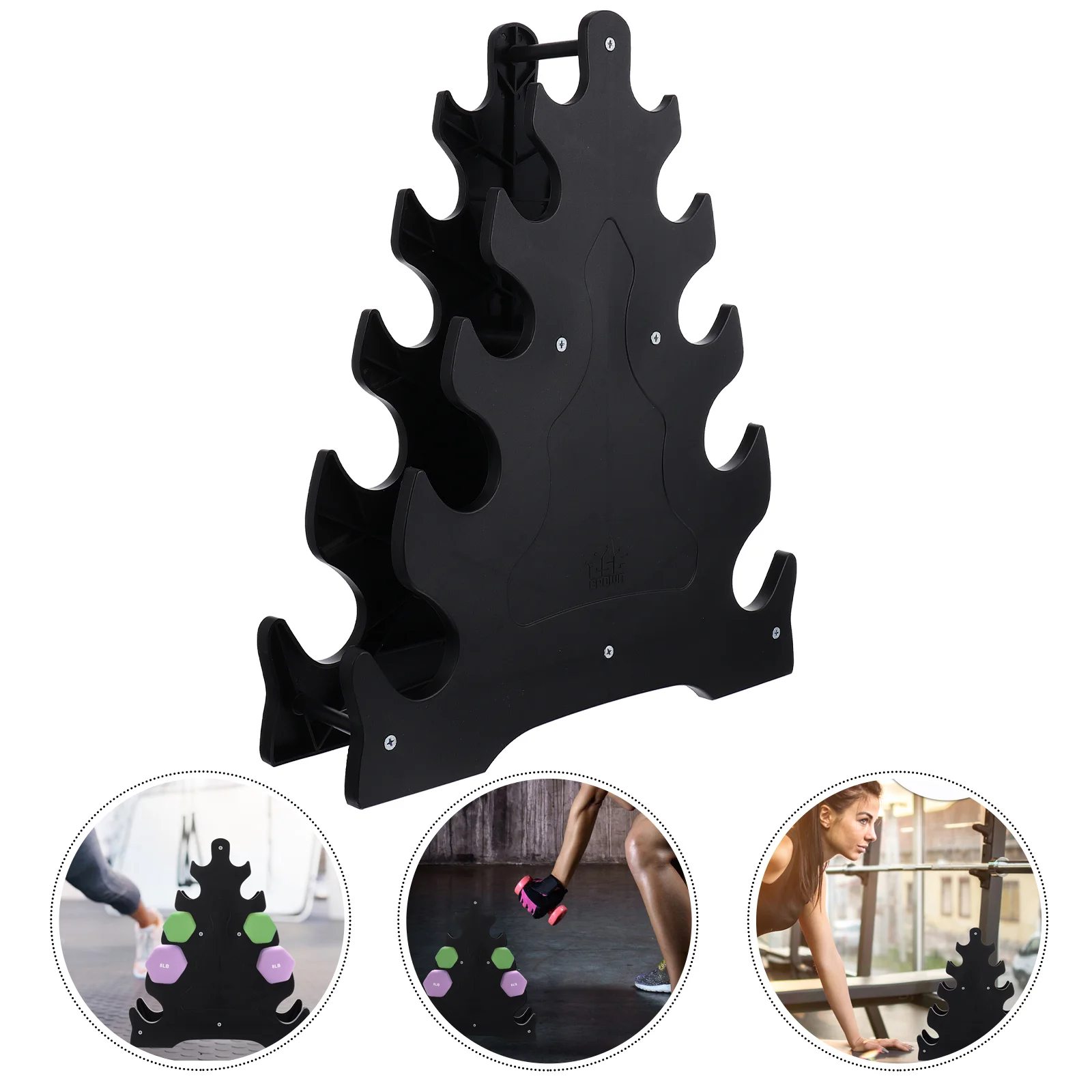 Dumbbell Rack Gym Accessories Triangle Shaped Stand Exercise Practical Shelf Adjustable Dumbell Sports Equipment
Dumbbell Rack Gym Accessories Triangle Shaped Stand Exercise Practical Shelf Adjustable Dumbell Sports Equipment