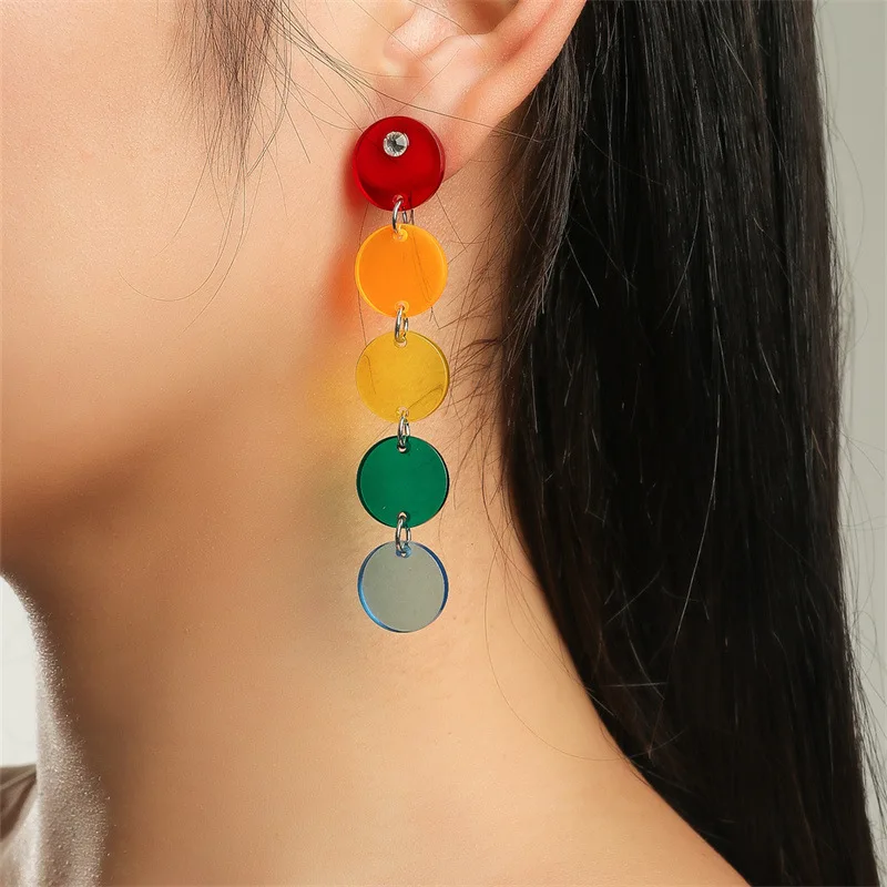 2022 Korean Fashion Colorful Acrylic Tassel Women's Earrings Cute Unique Pendant Yellow Teens Woman Earring Jewelry Accessories
2022 Korean Fashion Colorful Acrylic Tassel Women's Earrings Cute Unique Pendant Yellow Teens Woman Earring Jewelry Accessories