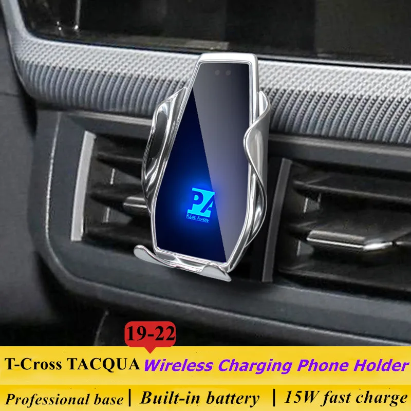 For 2019-2022 Volkswagen T-Cross Tacquq Car Phone Holder Wireless Charge 15W Mobile Phones Mount Navigat Bracket GPS Support 360
For 2019-2022 Volkswagen T-Cross Tacquq Car Phone Holder Wireless Charge 15W Mobile Phones Mount Navigat Bracket GPS Support 360