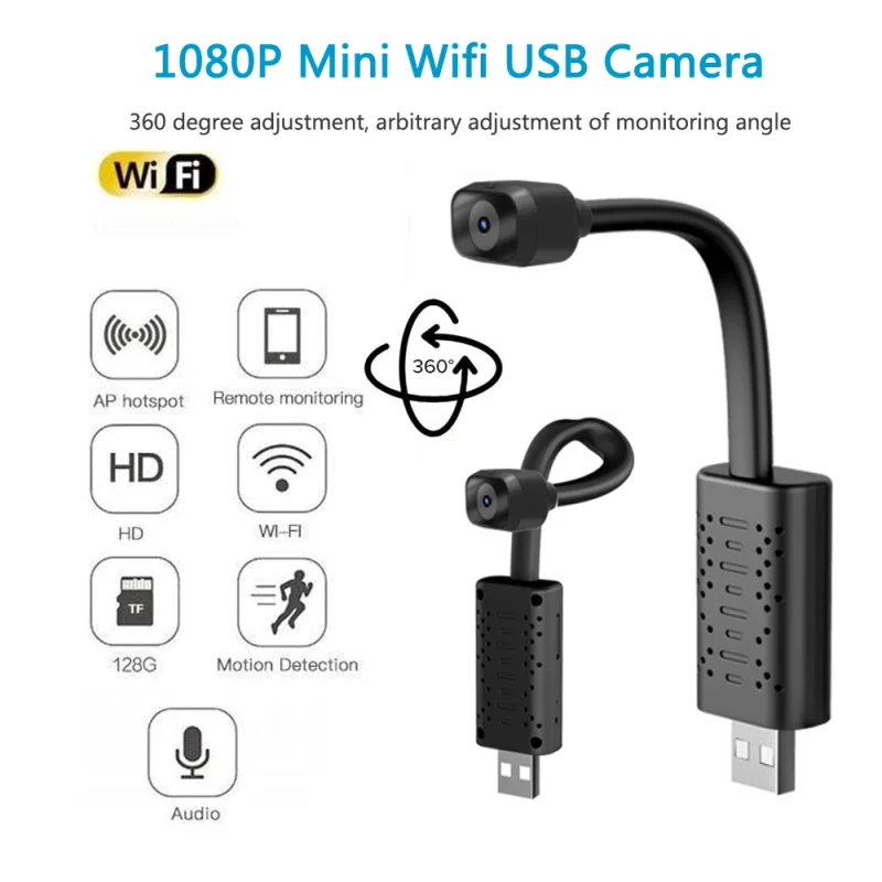New Mini Camera With Night Vision With Wifi Mini Camera IP USB SD Card Cloud Storage Smart AI Human Detection Video Surveillance
New Mini Camera With Night Vision With Wifi Mini Camera IP USB SD Card Cloud Storage Smart AI Human Detection Video Surveillance
