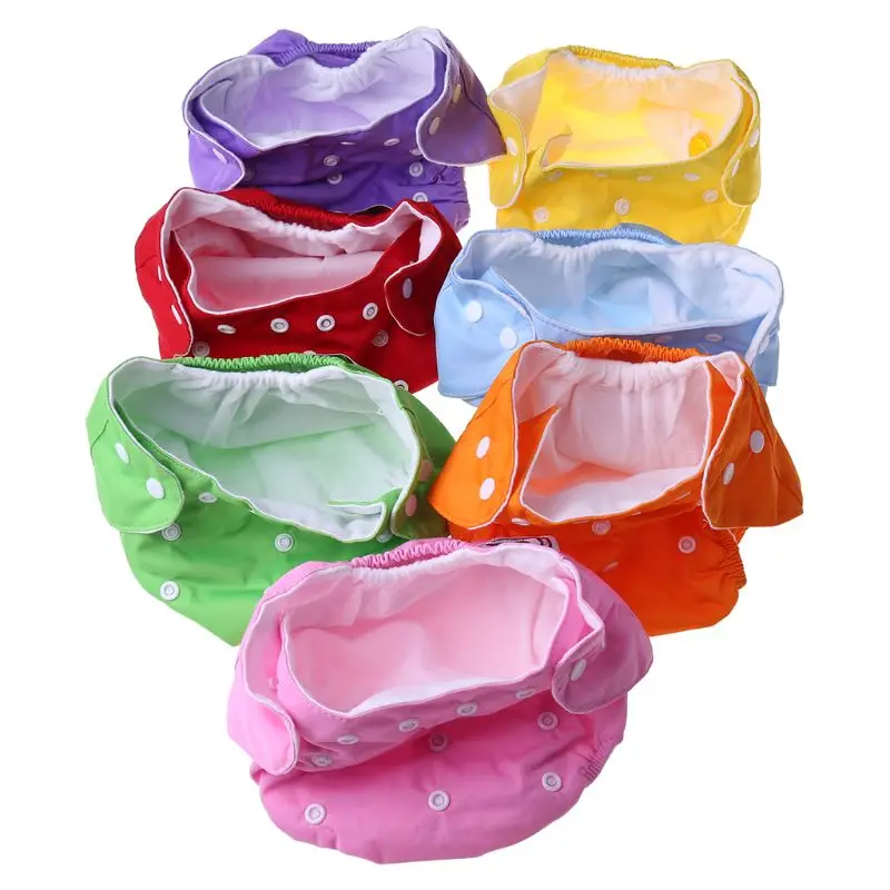 Set of 7Pcs Washable Baby Cloth Diaper Adjustable Infant Nappy Reusable Soft Covers Fluff Version
Set of 7Pcs Washable Baby Cloth Diaper Adjustable Infant Nappy Reusable Soft Covers Fluff Version