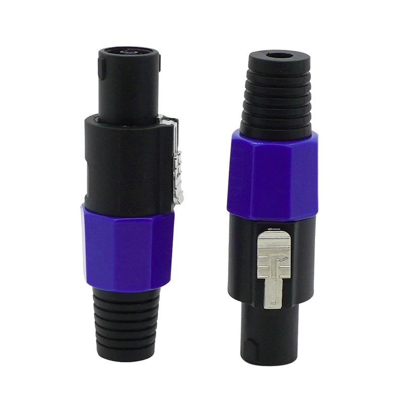 1Pcs 4 Pin Speakon Speaker Connector PLUG Male / Female Audio Plug Locking Design Blue Ring FOR PA AMPLIFIER CABLE
1Pcs 4 Pin Speakon Speaker Connector PLUG Male / Female Audio Plug Locking Design Blue Ring FOR PA AMPLIFIER CABLE