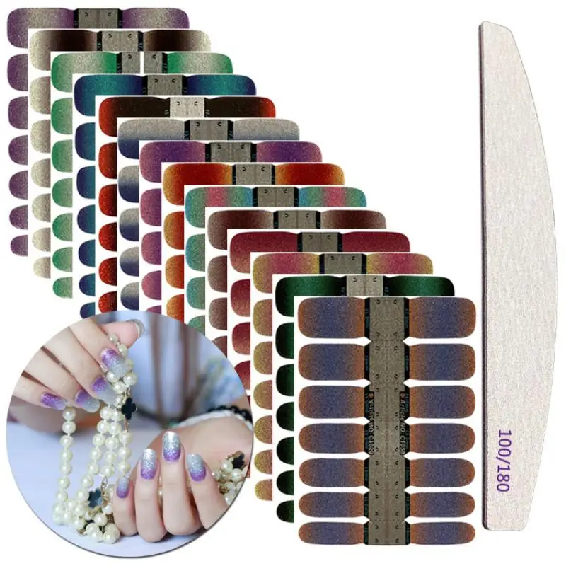 Nail polish full stickers 14 stickers decals Gradient series Stickers for nails nails accesories Nail Supplies Nail Art
Nail polish full stickers 14 stickers decals Gradient series Stickers for nails nails accesories Nail Supplies Nail Art