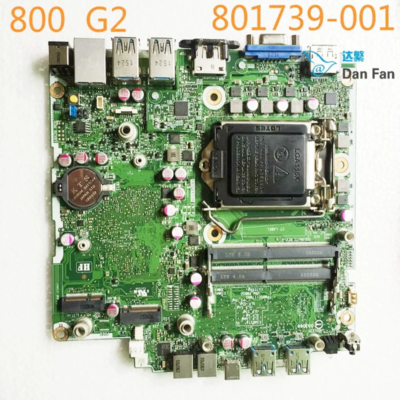 801739-001 For HP EliteDesk 800 G2 DM Motherboard 810660-001 810660-501 LG1151 Mainboard 100%tested fully work
801739-001 For HP EliteDesk 800 G2 DM Motherboard 810660-001 810660-501 LG1151 Mainboard 100%tested fully work