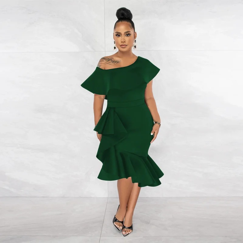 WUHE Off Shoulder Cocktail Party Dresses Women Elegant Celebrity Backless Strapless Ruffles Peplum Formal Bodycon Sexy Dress
WUHE Off Shoulder Cocktail Party Dresses Women Elegant Celebrity Backless Strapless Ruffles Peplum Formal Bodycon Sexy Dress