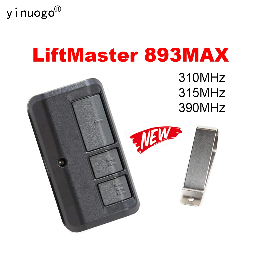 893MAX LiftMaster Chamberlain 891LM 893LM 373LM Пульт дистанционного управления Замена 310 МГц Пульт дистанционного управления LiftMaster
893MAX LiftMaster Chamberlain 891LM 893LM 373LM Пульт дистанционного управления Замена 310 МГц Пульт дистанционного управления LiftMaster