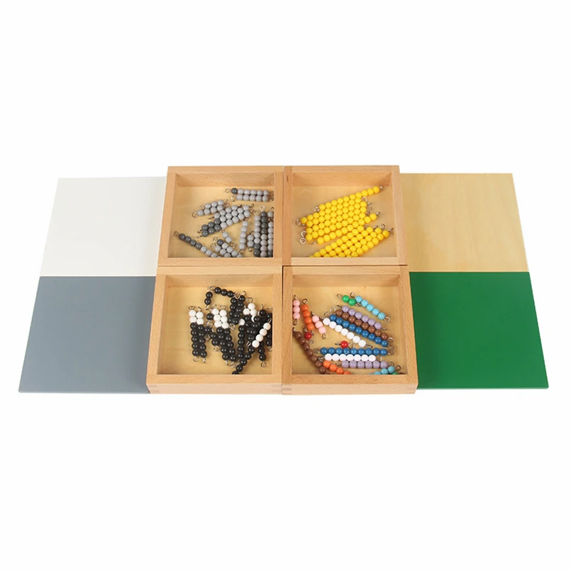 Montessori Math Toys Beads Box Mathematics Materials Educational Toys For Children Teaching Aid Christmas Gift D65Y
Montessori Math Toys Beads Box Mathematics Materials Educational Toys For Children Teaching Aid Christmas Gift D65Y