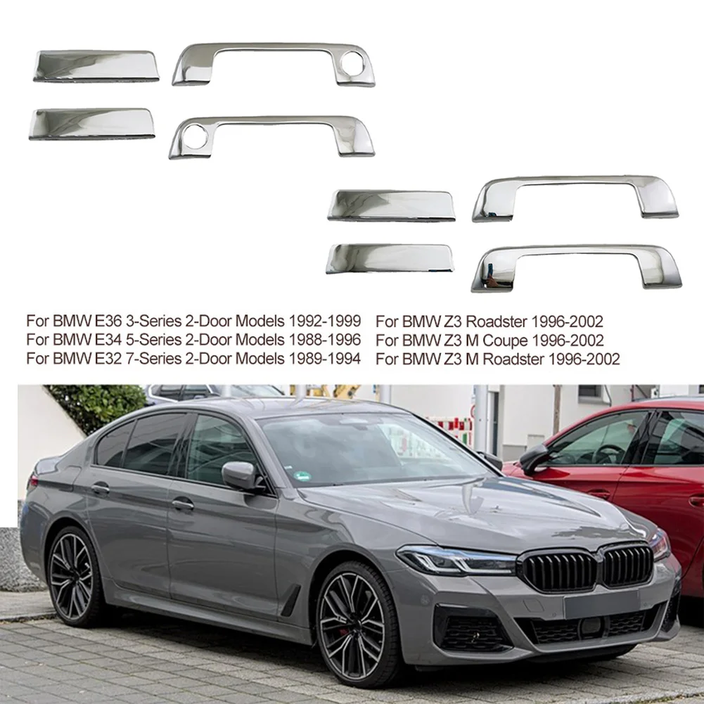 For BMW E36 3-Series Z3 M COUPE ROADSTER Chrome Side Door Handle Cover Trim For E34 5-Series 2-door Handle Cover
For BMW E36 3-Series Z3 M COUPE ROADSTER Chrome Side Door Handle Cover Trim For E34 5-Series 2-door Handle Cover