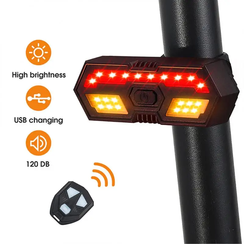 Bicycle Taillights with Speaker Warning USB Rechargeable Waterproof Cycling Safety Warning Lamp Night Ride Bike Accessories
Bicycle Taillights with Speaker Warning USB Rechargeable Waterproof Cycling Safety Warning Lamp Night Ride Bike Accessories