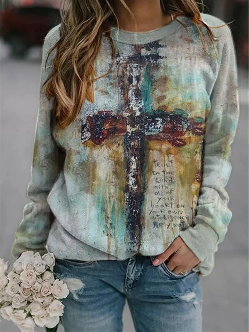 Harajuku Vintage Pullover Top Hoodie Autumn Winter Flower Print 2022 Women Long sleeve O Neck Sweater Loose Casual Sweatshirt
Harajuku Vintage Pullover Top Hoodie Autumn Winter Flower Print 2022 Women Long sleeve O Neck Sweater Loose Casual Sweatshirt