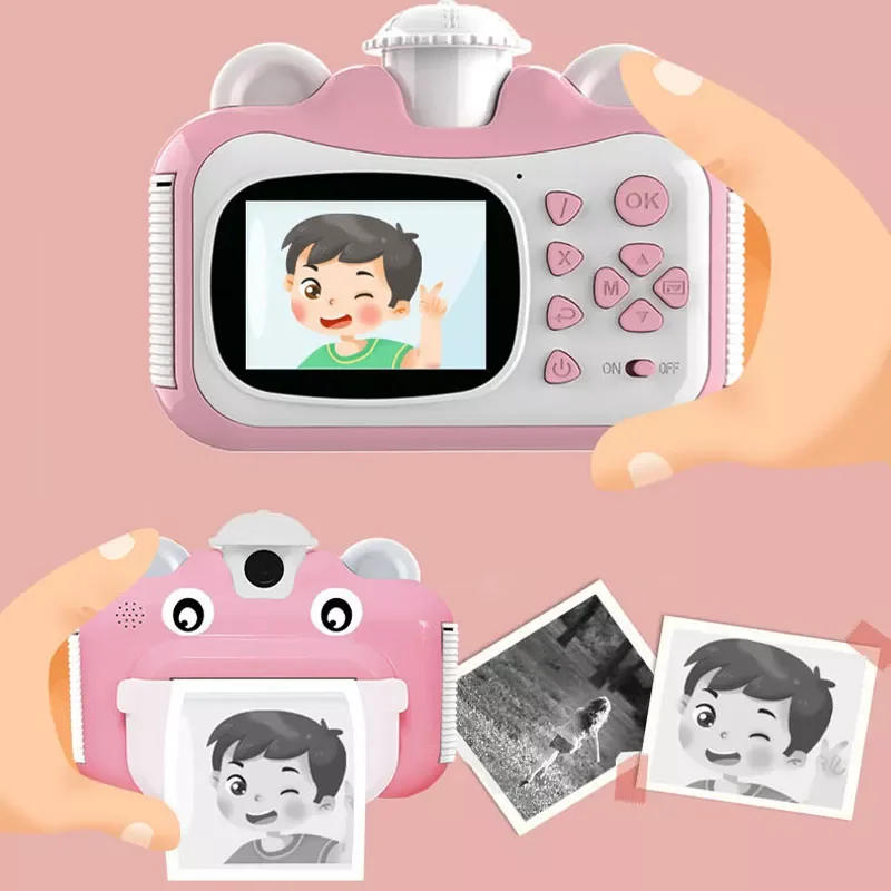 Kids Camera Instant Print Children Digital 1080P HD Video Photo Camera Baby Toy With 32G Card Thermal Priting Portable Camera
Kids Camera Instant Print Children Digital 1080P HD Video Photo Camera Baby Toy With 32G Card Thermal Priting Portable Camera