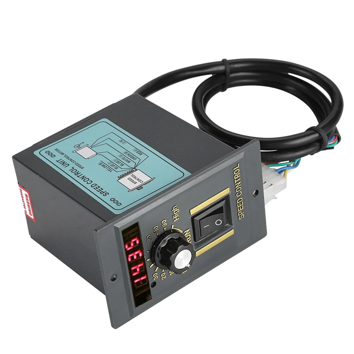 AC 220V 50Hz 15-400W Motor Speed Controller Digital Adjustable Stepless Motor Speed Controller 0-1450Rpm
AC 220V 50Hz 15-400W Motor Speed Controller Digital Adjustable Stepless Motor Speed Controller 0-1450Rpm