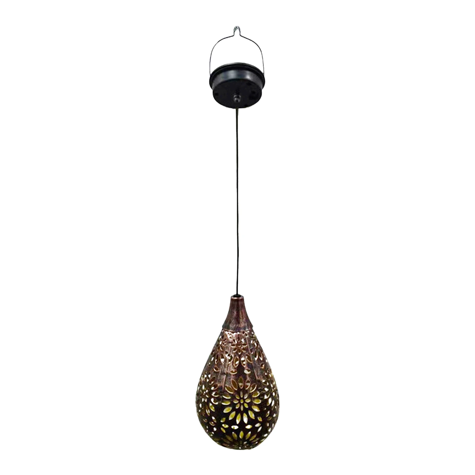 Outdoor Garden Patio Moroccan Style Hollowed Out Waterproof Pathway Porch LED Solar Lantern Retro Hanging Light With Handle
Outdoor Garden Patio Moroccan Style Hollowed Out Waterproof Pathway Porch LED Solar Lantern Retro Hanging Light With Handle