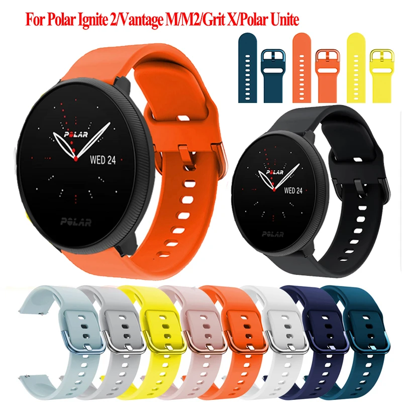 Силиконовый браслет для Polar ignite 2 / Vantage M2 Смарт-часы для Polar Unite/Grit X/Vantage M мягкий ремешок спортивный браслет
Силиконовый браслет для Polar ignite 2 / Vantage M2 Смарт-часы для Polar Unite/Grit X/Vantage M мягкий ремешок спортивный браслет