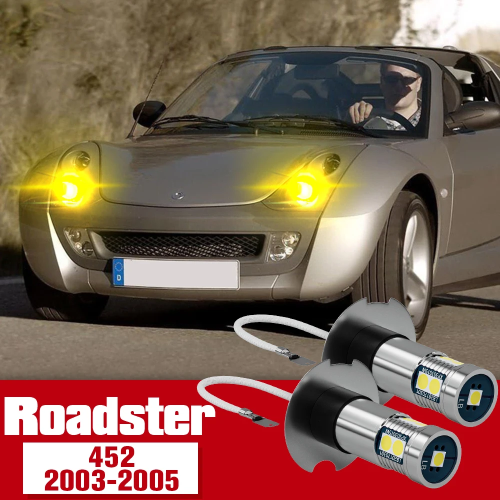 2pcs Front Fog Light Accessories LED Bulb Lamp For Smart Roadster 452 2003 2004 2005
2pcs Front Fog Light Accessories LED Bulb Lamp For Smart Roadster 452 2003 2004 2005
