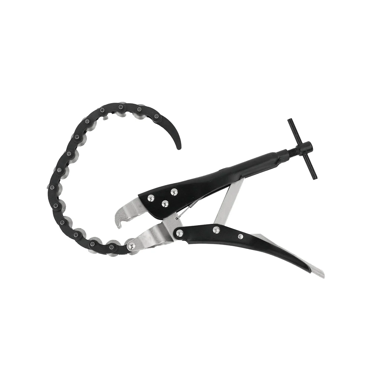 Duty Chain Pipe Cutter Locking Pliers Car Exhaust Tube Cutting Max Cut 80mm Diameter Cutter Chain Tool
Duty Chain Pipe Cutter Locking Pliers Car Exhaust Tube Cutting Max Cut 80mm Diameter Cutter Chain Tool