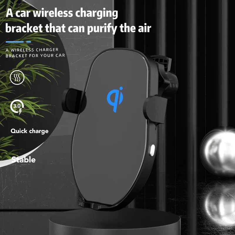 15w Car Mount Air Vent Mobile Phone Holder Fixed Multifunctional Mobile Phone Holder Smart Induction For Iphone Samsung
15w Car Mount Air Vent Mobile Phone Holder Fixed Multifunctional Mobile Phone Holder Smart Induction For Iphone Samsung