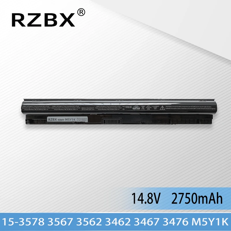 Аккумулятор RZBX M5Y1K для ноутбука DELL Inspiron 17-5755 5759 5758 14 3451 3473 3476 3458 3459 3470 3551 3558 3565 3567 5458 5559
Аккумулятор RZBX M5Y1K для ноутбука DELL Inspiron 17-5755 5759 5758 14 3451 3473 3476 3458 3459 3470 3551 3558 3565 3567 5458 5559