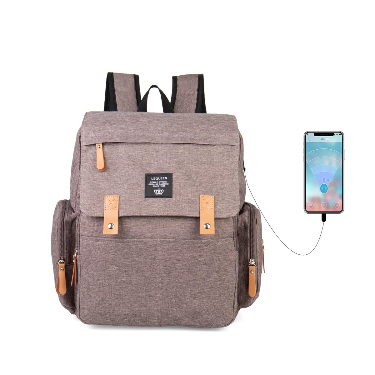 Lequeen Diaper Bag Baby Care Brand Large Stroller Travel Backpack Designer Nursing Casual Mummy Maternity Nappy
Lequeen Diaper Bag Baby Care Brand Large Stroller Travel Backpack Designer Nursing Casual Mummy Maternity Nappy