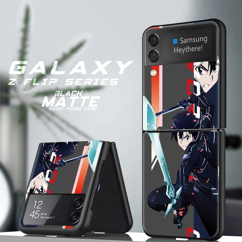 Sword Art Online Kirito Yuuki Asuna Anime Cover Case For Samsung Galaxy Z Flip Flip3 Flip4 5G ZFlip Edge Hard Zflip4 Zflip3
Sword Art Online Kirito Yuuki Asuna Anime Cover Case For Samsung Galaxy Z Flip Flip3 Flip4 5G ZFlip Edge Hard Zflip4 Zflip3
