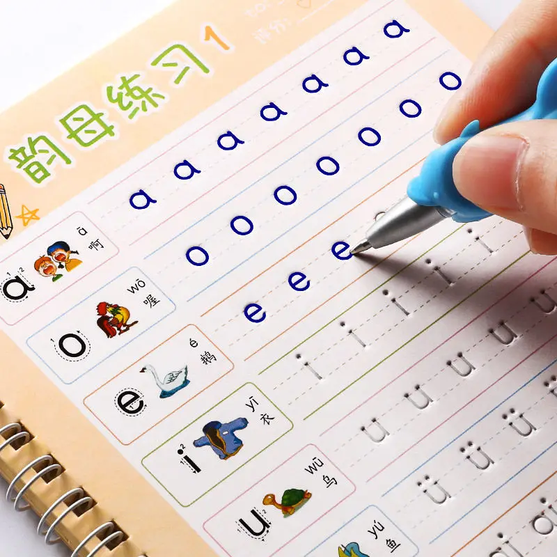 Montessori SANK Learning Paining Math Chinese English Book Copybooks Education Books for Kid School Reuse Writing Work for Child
Montessori SANK Learning Paining Math Chinese English Book Copybooks Education Books for Kid School Reuse Writing Work for Child