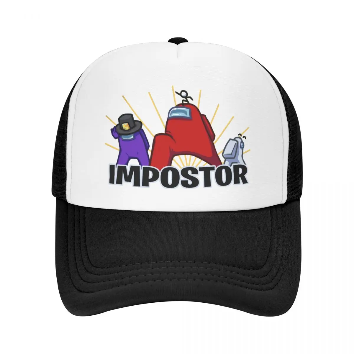 Fashion Impostor Game Among Of Us Baseball Cap for Men Women Custom Adjustable Adult Crewmate Trucker Hat Hip Hop Snapback Caps
Fashion Impostor Game Among Of Us Baseball Cap for Men Women Custom Adjustable Adult Crewmate Trucker Hat Hip Hop Snapback Caps