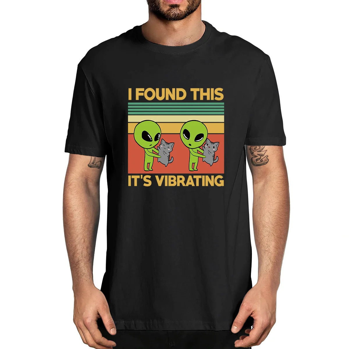 I Found This It's Vibrating Cute Alien Holding Cat Vintage Funny 100% Cotton Summer Men's Novelty Oversized T-Shirt Women Casual
I Found This It's Vibrating Cute Alien Holding Cat Vintage Funny 100% Cotton Summer Men's Novelty Oversized T-Shirt Women Casual