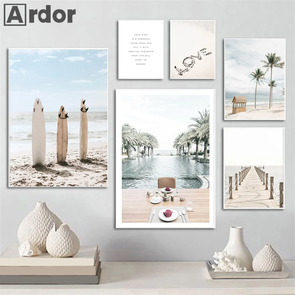 Beach Coconut Tree Poster Surfboard Starfish Pineapple Love Wall Art Canvas Painting Nordic Posters And Prints Living Room Decor
Beach Coconut Tree Poster Surfboard Starfish Pineapple Love Wall Art Canvas Painting Nordic Posters And Prints Living Room Decor