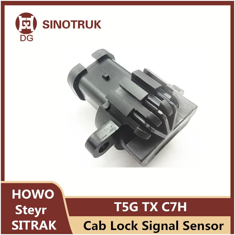 

Cab Lock Signal Sensor For SIONTRUK HOWO T5G TX Steyr Hydraulic Lock Sensing Plug SITRAK C7H Truck Parts