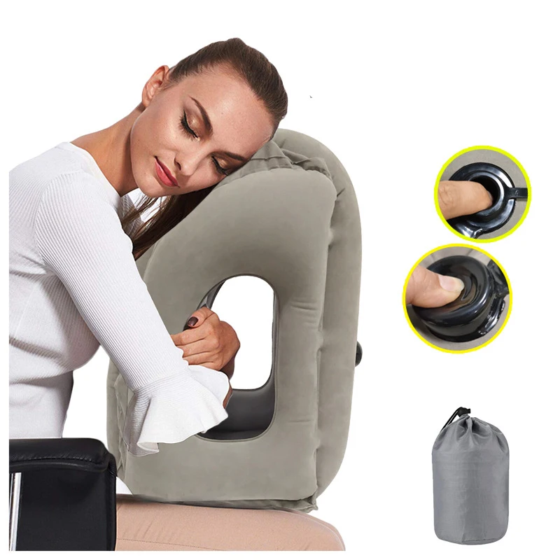 Upgraded Inflatable Air Cushion Travel Pillow Headrest Chin Support Cushions for Airplane Plane Car Office Rest Neck Nap Pillows
Upgraded Inflatable Air Cushion Travel Pillow Headrest Chin Support Cushions for Airplane Plane Car Office Rest Neck Nap Pillows
