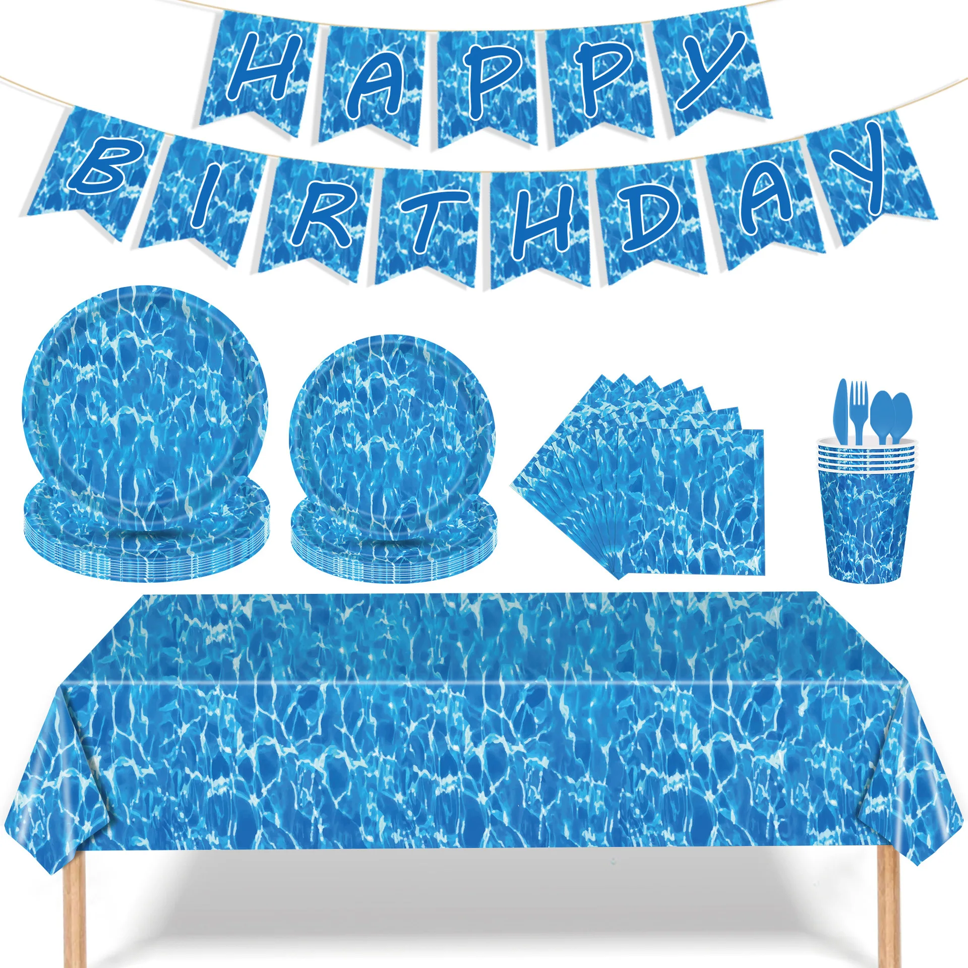 Blue Sea Table Decoration Table Cloth Birthday Table Tablecloth Beach Wave Wedding Bachelor Party Disposable Plastic Table Cover
Blue Sea Table Decoration Table Cloth Birthday Table Tablecloth Beach Wave Wedding Bachelor Party Disposable Plastic Table Cover