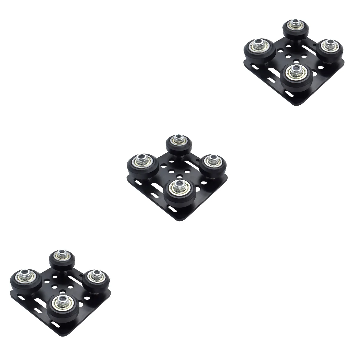 3 Sets 3D Aluminum Profiles Wheels Aluminum Profiles Wheels for 3D Parts Wheel with Plate for
3 Sets 3D Aluminum Profiles Wheels Aluminum Profiles Wheels for 3D Parts Wheel with Plate for