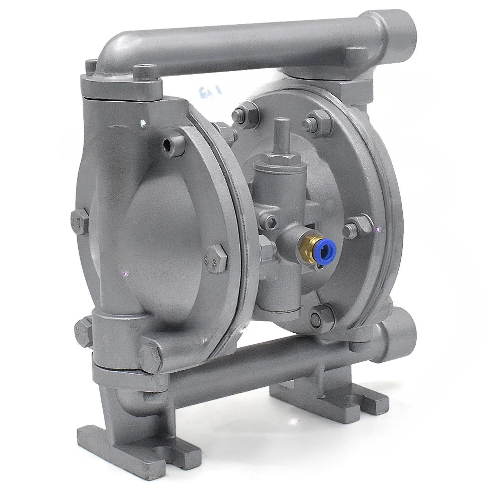 Air Operated Double Diaphragm Pump 1‘’ 157L/min 41.5GPM Al Buna-N Diaphragm Optional for Chemical Industrial Water Treatment
Air Operated Double Diaphragm Pump 1‘’ 157L/min 41.5GPM Al Buna-N Diaphragm Optional for Chemical Industrial Water Treatment