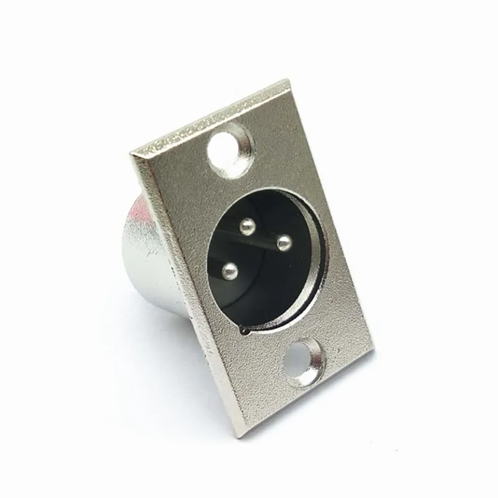 2Pcs 3 Pin XLR Male Female Socket Panel Mount Chassis Mic Jack Audio Connector For Patch Bay Instrumentos Musicales Accessories
2Pcs 3 Pin XLR Male Female Socket Panel Mount Chassis Mic Jack Audio Connector For Patch Bay Instrumentos Musicales Accessories