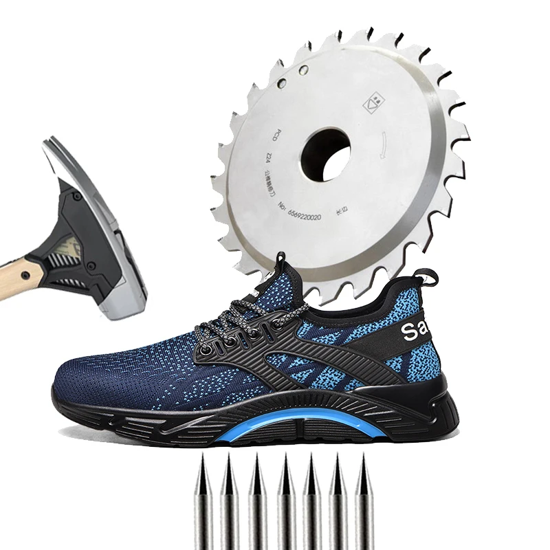 Outdoor Work Sports Shoes Low-top Comfortable Breathable Anti-smashing Anti-piercing Men's Labor Insurance Shoes
Outdoor Work Sports Shoes Low-top Comfortable Breathable Anti-smashing Anti-piercing Men's Labor Insurance Shoes