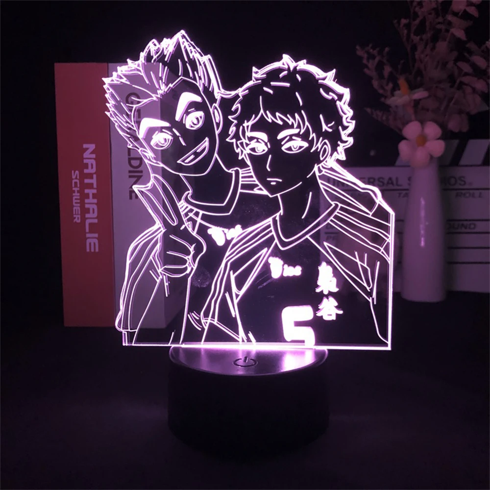 Acrylic 3d anime lamp anime nightlights lamp figurine lighting for bedroom cartoon comics light home decor lamp Christmas gift
Acrylic 3d anime lamp anime nightlights lamp figurine lighting for bedroom cartoon comics light home decor lamp Christmas gift