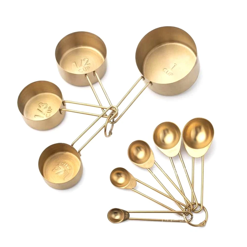 9Pc/Set Stainless Steel Scoop For Baking Sugar Coffee Measuring Tools Sets Teaspoons Measuring Spoon Measuring Cup Tool
9Pc/Set Stainless Steel Scoop For Baking Sugar Coffee Measuring Tools Sets Teaspoons Measuring Spoon Measuring Cup Tool
