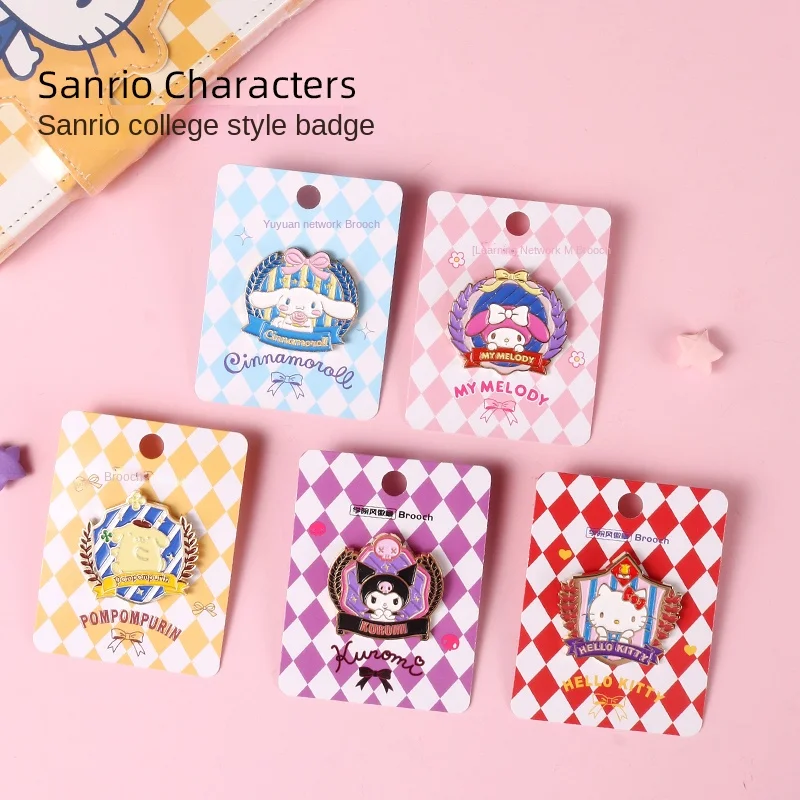 Sanrio аниме My Melody Hello Kitty koomi Cinnamoroll Новинка элегантный дизайн металлический значок Милая Декоративная Сумка Одежда JK брошь детские подарки
Sanrio аниме My Melody Hello Kitty koomi Cinnamoroll Новинка элегантный дизайн металлический значок Милая Декоративная Сумка Одежда JK брошь детские подарки