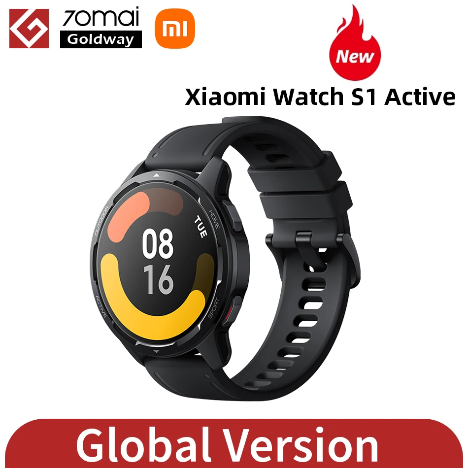 Умные часы Xiaomi Watch S1 1 43 дюйма AMOLED дисплей Bluetooth GPS |