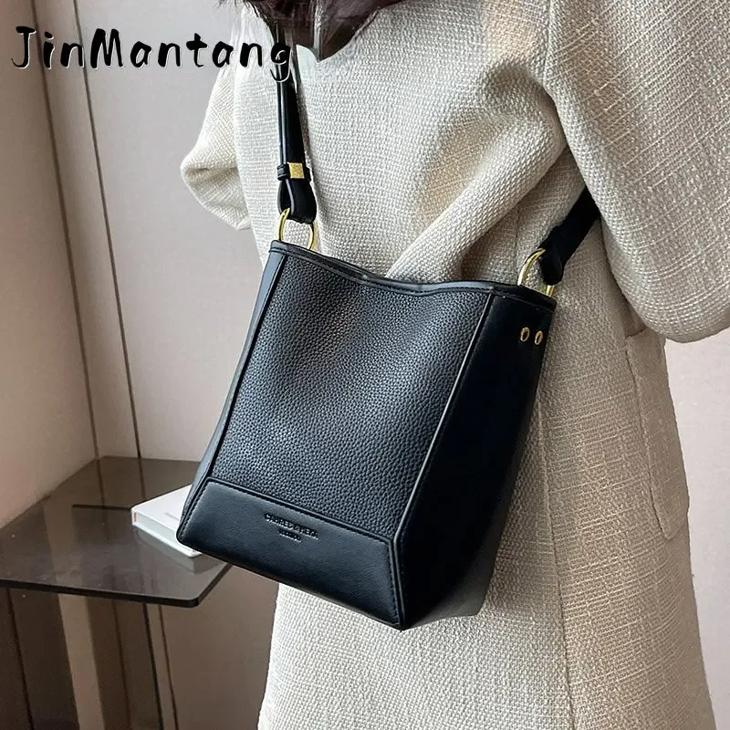 Small Pu Leather Bucket Bag Female Handbags and Purses for Women 2023 New In Totes Set Lady Vintage Fashion Crossbody Bags
Small Pu Leather Bucket Bag Female Handbags and Purses for Women 2023 New In Totes Set Lady Vintage Fashion Crossbody Bags