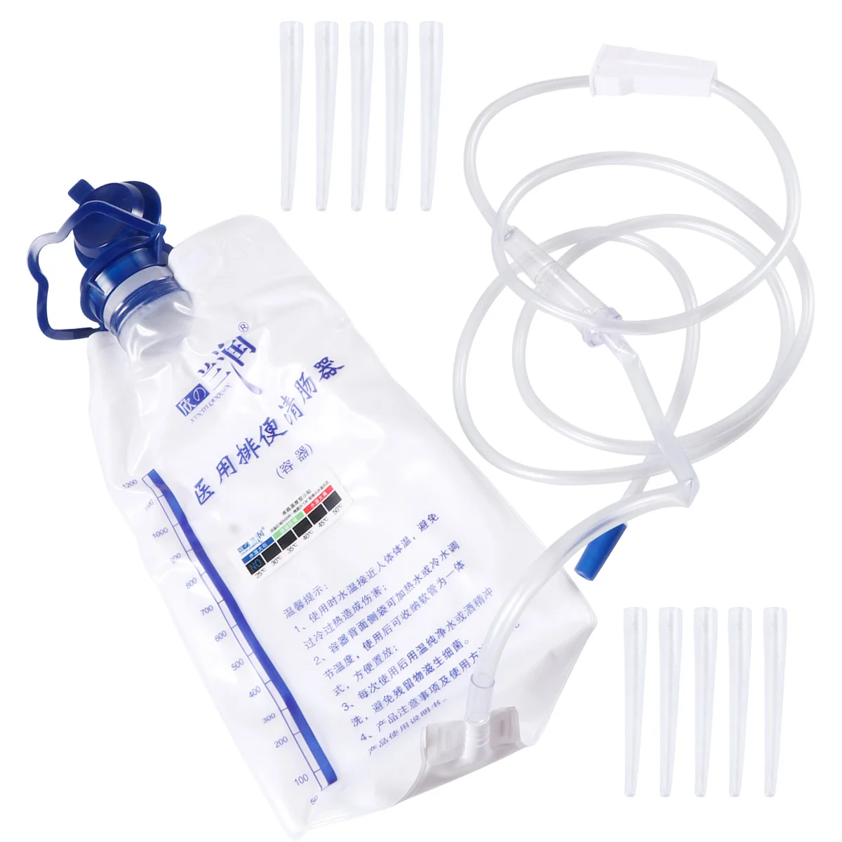 Enema Kit 1200ml Enema Kit with Flow Flow-control Hose for Bowel Management Acute Treatments
Enema Kit 1200ml Enema Kit with Flow Flow-control Hose for Bowel Management Acute Treatments
