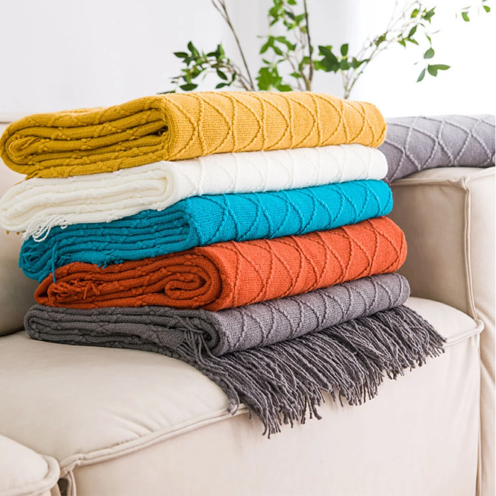 Nordic Knit Plaid Throw Tassels Bedspread Pink Blanket Luxury Blanket Throw Blanket Faux Cashmere Sofa Cover Blanket Leisure Nap
Nordic Knit Plaid Throw Tassels Bedspread Pink Blanket Luxury Blanket Throw Blanket Faux Cashmere Sofa Cover Blanket Leisure Nap