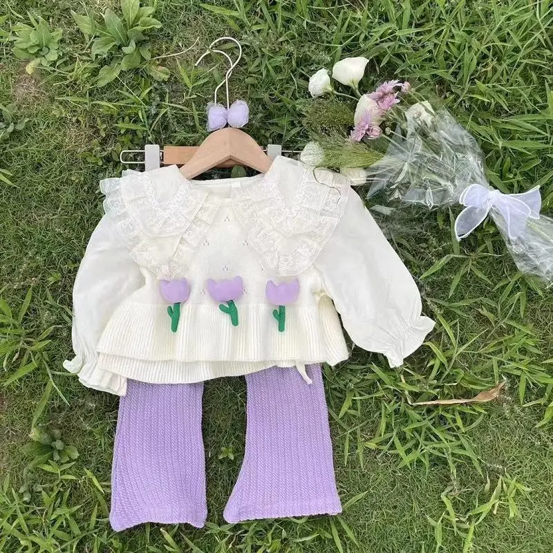 Children Clothing 2022 Spring Autumn Girls Suit New Fashionable Korean Style Casual Sweet Shirt Vest Trousers Three Piece Set
Children Clothing 2022 Spring Autumn Girls Suit New Fashionable Korean Style Casual Sweet Shirt Vest Trousers Three Piece Set