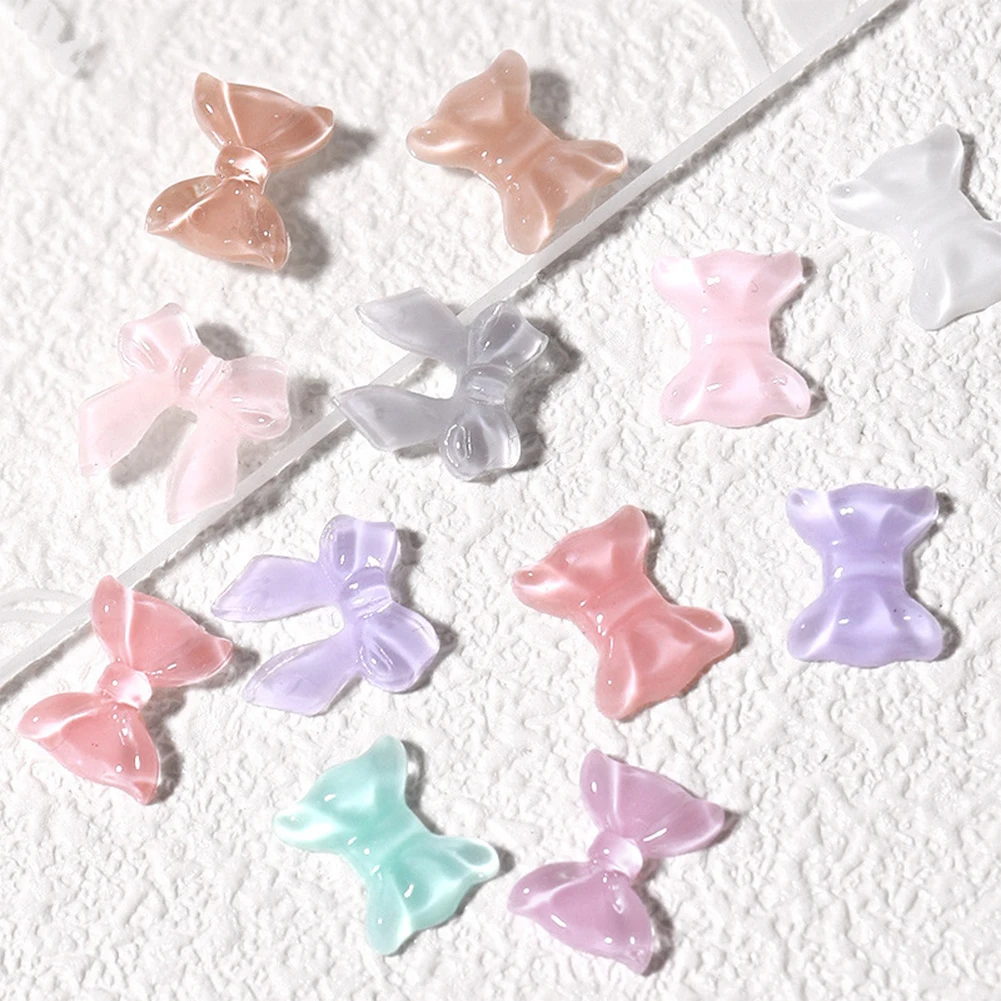 10pcs Nail Art Candy Color Soft Bow Ornament Jelly Nail Art Nail Art Decoration Jewelry Fashion Nail Accessories
10pcs Nail Art Candy Color Soft Bow Ornament Jelly Nail Art Nail Art Decoration Jewelry Fashion Nail Accessories