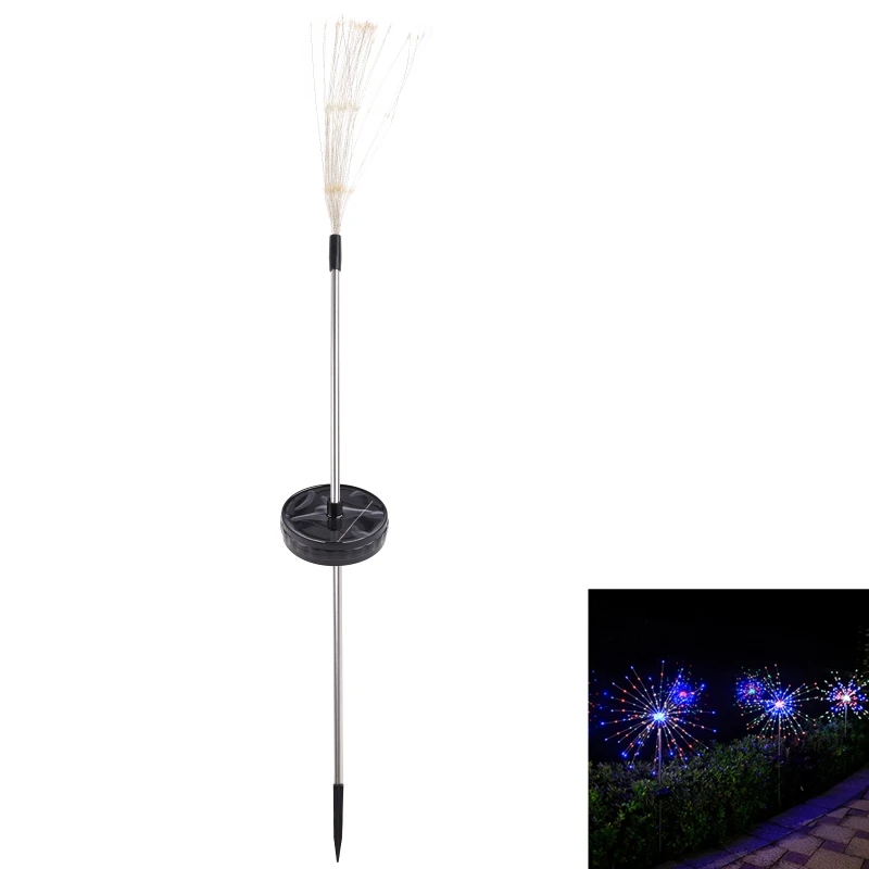 Solar Lights Outdoor Upgraded Solar Firework Shapes Garden Light Bigger and Wider Solar Panel for Patio Yard Decorations
Solar Lights Outdoor Upgraded Solar Firework Shapes Garden Light Bigger and Wider Solar Panel for Patio Yard Decorations