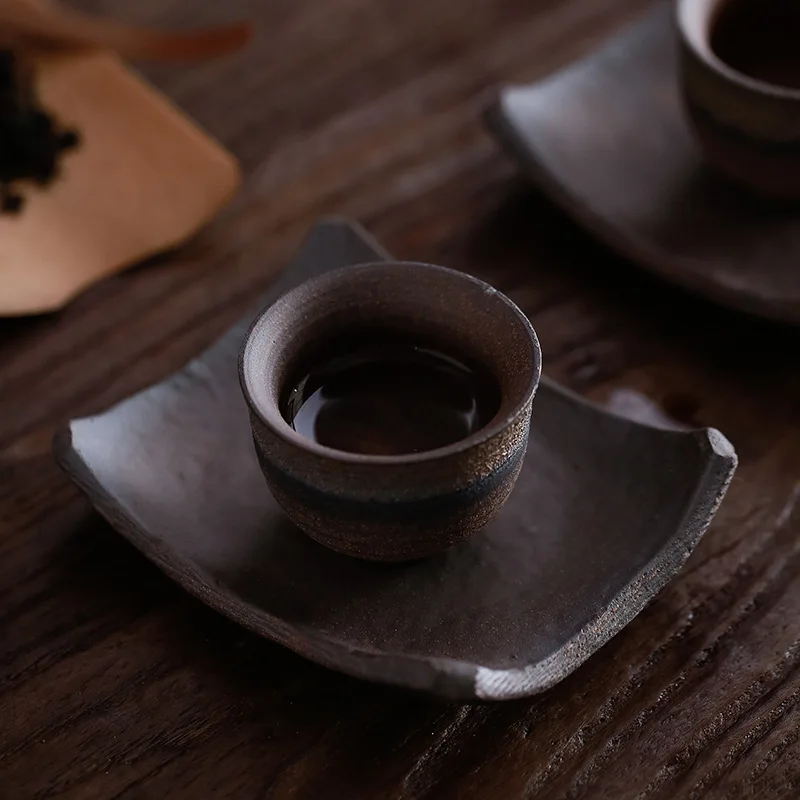 Tile Coaster Handmade Vintage Coarse Pottery Heat Proof Mat Tea Coaster Ceramic Kung Fu Tea Ceremony
Tile Coaster Handmade Vintage Coarse Pottery Heat Proof Mat Tea Coaster Ceramic Kung Fu Tea Ceremony
